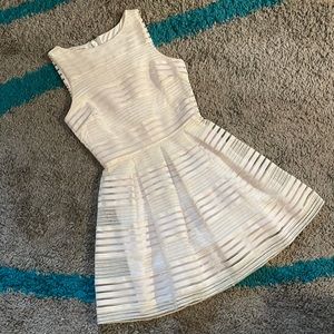 Bebe full skirt mini dress